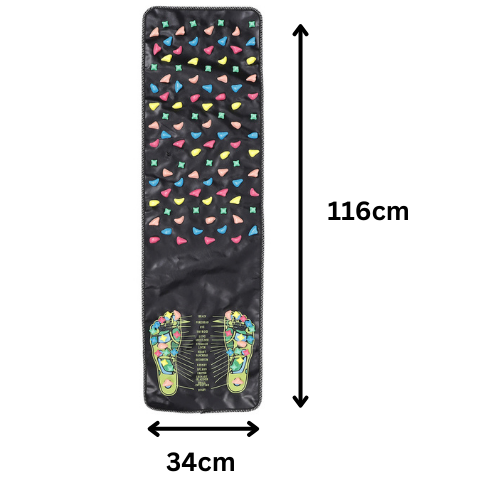 Kieselstrand für Zuhause: Fußreflexzonenmassage-Matte